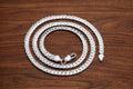 925 Sterling Silver Luxury Chain Necklace 50cm, Unisex Everyday Jewelry Gift